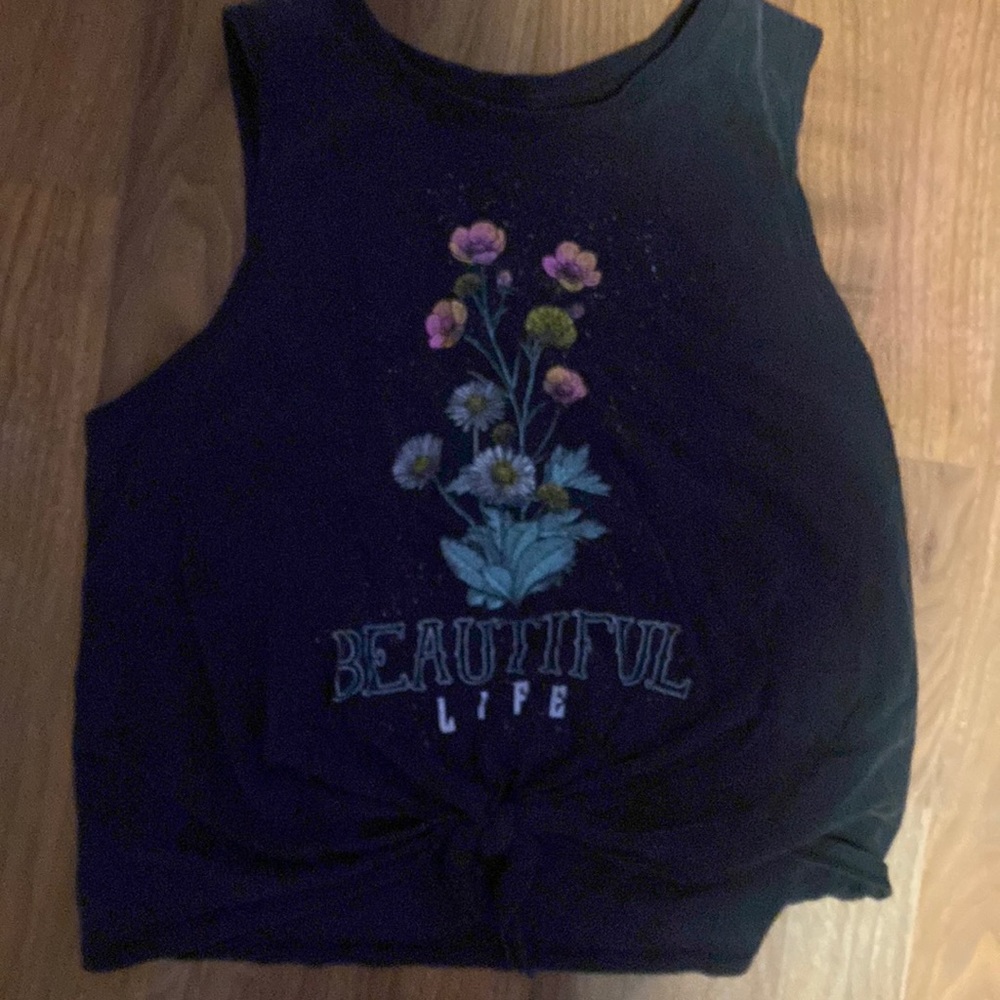 Flower “beautiful life” tank size large